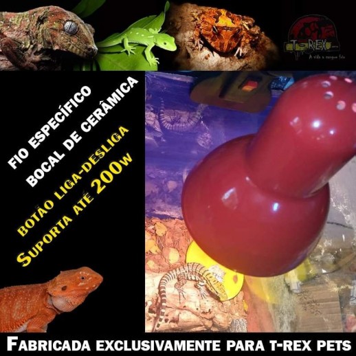 lampada para reptil